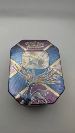 Pokemon TCG Tin- Xerneas EX Factory Sealed 2016 XY and Black & White Series - Image 1