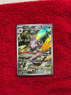 Pokemon TCG Nidoking Scarlet & Violet - 151 174/165 Holo Illustration Rare NM - Image 1
