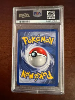 Pokemon League Black Star Surfing Pikachu Promo #28 PSA9 Cert # 68473800 - Image 4