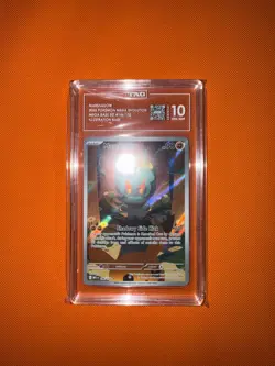 Marshadow 146/132 Pokemon Illustration Rare Mega Evolution Holo TAG Gem Mint 10 - Image 4