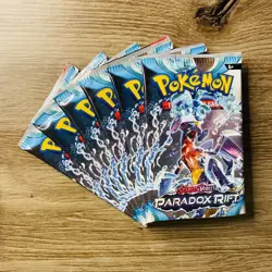Pokemon TCG English Paradox Roft Bulk Booster Packs x6 Mastersets & Deck (5) - Image 1