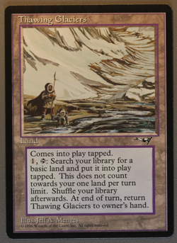 Thawing Glaciers - MTG - Alliances - Magic: The Gathering - Image 1