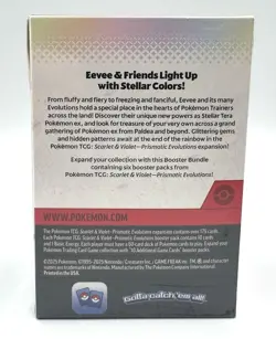 Pokemon TCG Scarlet & Violet Prismatic Evolutions Booster Bundle - NEW/SEALED - Image 2