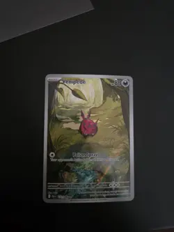 Venipede Illustration Rare 132/086 Pokemon Black Bolt SV IR NM - Image 1