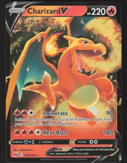Charizard V 017/172 Ultra Rare Pokemon SWSH09: Brilliant Stars - Image 1