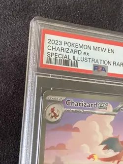 2023 POKEMON MEW EN-151 SPECIAL ILLUSTRATION RARE #199 CHARIZARD EX PSA 10 - Image 2