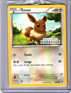 Pokemon - Eevee - 63/98 - Stamped - Build-A-Bear Promo - Sealed - Mint - Image 1
