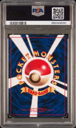 1996 POKEMON BASE SET JAPANESE NO RARITY SYMBOL #8 WARTORTLE PSA 5 - Image 2