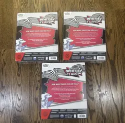 White Flare Binder Collections – Factory Sealed Bundle Lot of 3 - Image 1