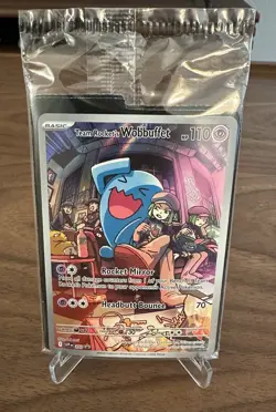 Team Rocket's Wobbuffet 203 - Black Star Promo - SEALED - Pokemon TCG - NM - Image 1