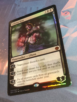 Liliana Vess FOIL - Duel Decks - Mythic - PLAYED (see pics) MTG - Image 3