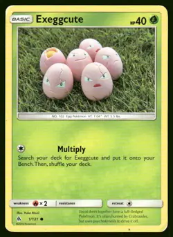 Pokemon Exeggcute SM - Forbidden Light #1/131 - Image 1