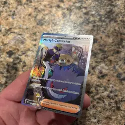 Pokemon TCG Mortys Conviction Temporal Forces 211/162 Special Illustration Rare - Image 4