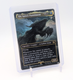 MTG - Sin, Spira's Punishment - FOIL Borderless Rare #348 - Final Fantasy NM - Image 1