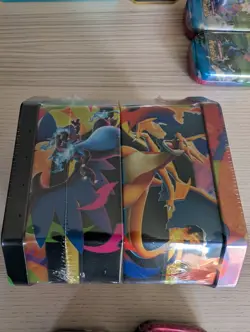 Pokemon TCG - NEW Mega Charizard X and Y Tins! - *Art Pair* - In Hand -Sealed - Image 2