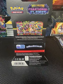 Pokemon TCG Mega Evolution Phantasmal Flames Booster Pack English Charizard Gen… - Image 3
