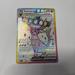 Espeon EX 175 Black Star Promo Prismatic Evolutions Pokemon 2025 - Image 1