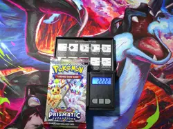 HEAVY! GOD PACKU SIRU 22.22g Prismatic Evolutions Pokemon TCG Booster (SEALED) - Image 1