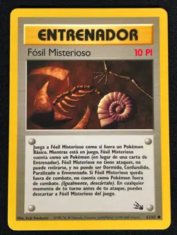Pokemon Mysterious Fossil 62/62 Common (NM) Italian - Image 1