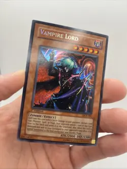 (A3) Yu-Gi-Oh Vampire Lord DCR-000 Dark Crisis 1st Edition LP - Image 2