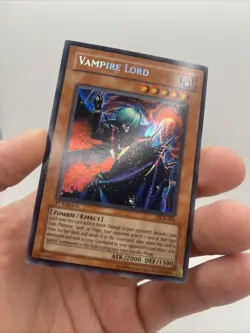 (A3) Yu-Gi-Oh Vampire Lord DCR-000 Dark Crisis 1st Edition LP - Image 3