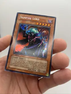 (A3) Yu-Gi-Oh Vampire Lord DCR-000 Dark Crisis 1st Edition LP - Image 4