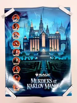 Murders at Karlov Manor - Magic the Gathering Foil Poster - Image 1