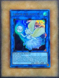 Yugioh Protector of The Agents - Moon GFP2-EN011 Ultra Rare 1st Ed NM - Image 1