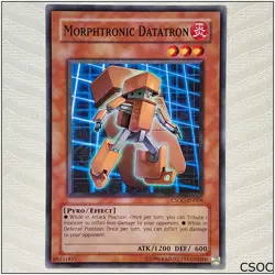Morphtronic Datatron - CSOC-EN008 - Common Unlimited Yugioh - Image 1