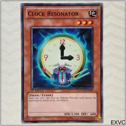 Clock Resonator - EXVC-EN007 - Common 1st Edition Yugioh - Image 1