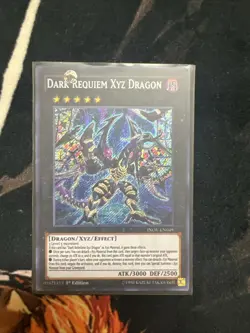 Yu-Gi-Oh! TCG Dark Requiem Xyz Dragon Invasion: Vengeance INOV-EN049 1st Edition - Image 1