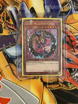 Dark Magician Girl RA04-EN107 Platinum Secret Rare 1st Edition Yugioh - Image 3