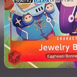 One Piece Jewelry Bonney C* ST21-004 Parallel Full Art Starter Deck EX: Gear 5 - Image 4