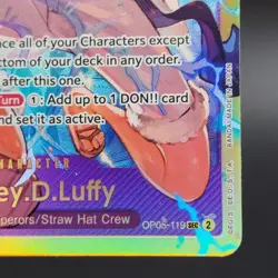 One Piece Monkey.D.Luffy OP05-119 SEC - Awakening of the New Era - Image 5