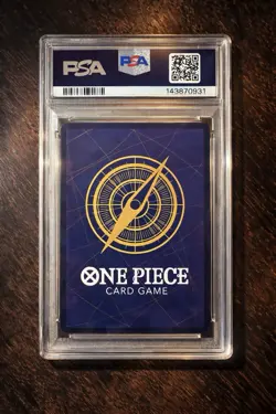 One Piece Monkey D. Luffy WANTED POSTER OP13 Alternate Art #118 PSA 10 ENG - Image 2