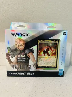 MTG Magic Final Fantasy Limit Break Cloud Commander Deck Collectors Edition - Image 1