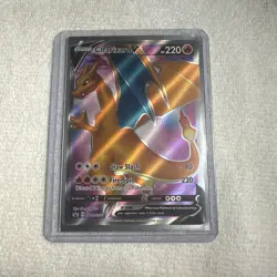 Charizard V SWSH050 Pokemon Black Star Promo Holo Full Art Card - Image 1
