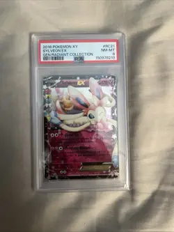Pokemon TCG Sylveon EX RC21/RC32 Holo Card - Image 1