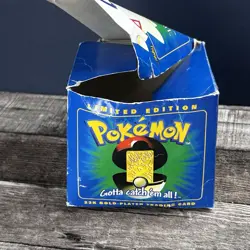 Pokemon Togepi 23k Gold-Plated Card 1999 Nintendo Burger King Toy Pokeball - Image 5