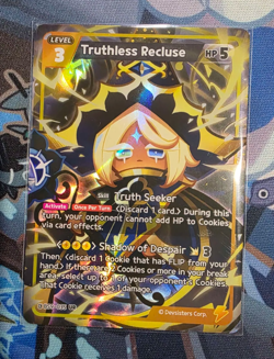 Braverse TCG Pure Vanilla Truthless Recluse Cookie Run Card UR BS9 English - Image 1