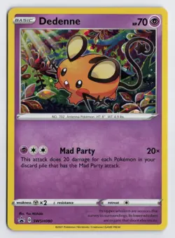 Dedenne - Promo SWSH: Sword & Shield Promo Cards SWSH080 NM - Image 1