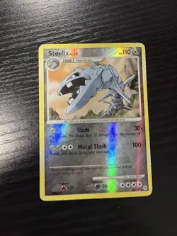Steelix LV.50 Reverse Holo 38/130 Diamond and Pearl Pokemon Card LP - Image 2