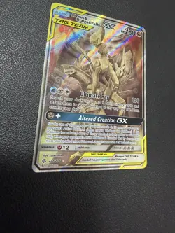 Pokemon TCG Arceus Dialga Palkia GX Alt Art Cosmic Eclipse Card 221/236 NM - Image 3