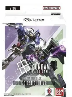 Gundam TCG Card Game Celestial Drive Starter Deck (ST07) SEALED NEW - Image 1