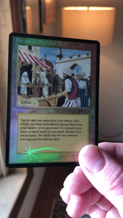 MTG - Bazaar of Baghdad - Arabian Nights - FOIL - Legacy - Alt Art - WATCH VIDEO - Image 2