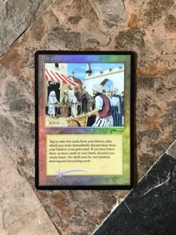 MTG - Bazaar of Baghdad - Arabian Nights - FOIL - Legacy - Alt Art - WATCH VIDEO - Image 3