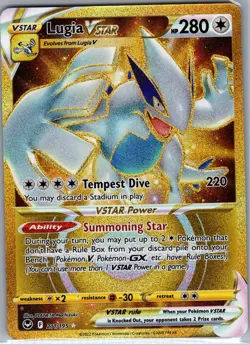 Lugia VSTAR (Secret) 211/195 SWSH12: Silver Tempest - Pokemon Card - NM - Image 1