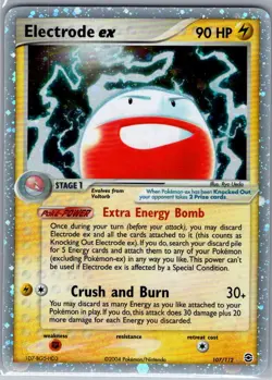 Electrode ex 107/112 FireRed & LeafGreen - Pokemon Card - NM - Image 1