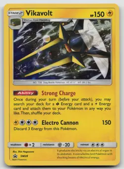 Pokemon Card Vikavolt - Promo SM Promos SM28 - Image 1