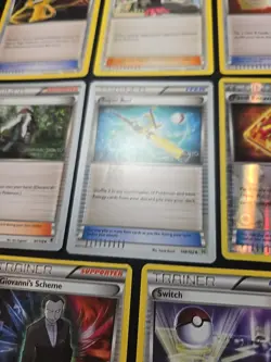 Pokemon TCG Mixed XY Trainer Card Set REV HOLO Flashfire Furious Fists NM/LP - Image 4